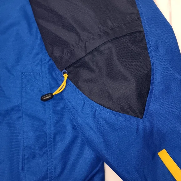 Starter Vented‎ Windbreaker Rain Jacket Mens Medium Blue Full Zip Polyester